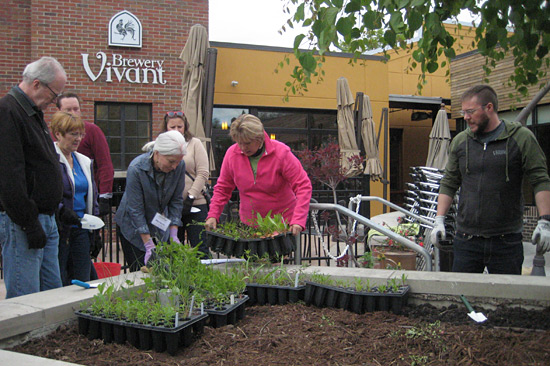 Planting at Brewery Vivant